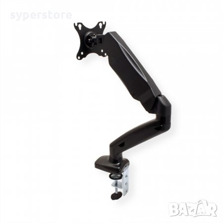 Универсална стойка за Монитор Roline 17.99.1155 Пневматична стойка за бюро, снимка 3 - Стойки, 3D очила, аксесоари - 33345487