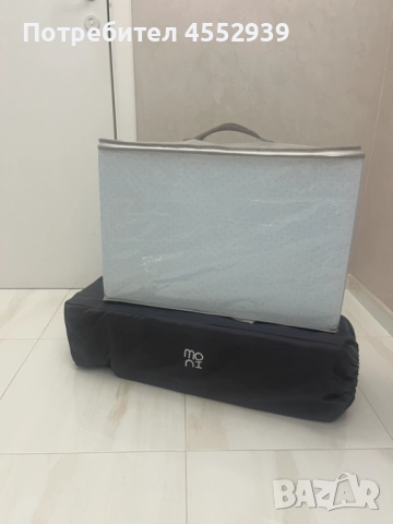 Преносима детска кошарка с матраче, снимка 8 - Бебешки легла и матраци - 51659019