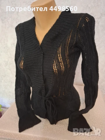 DKNY Черна Жилетка, снимка 2 - Жилетки - 51156938