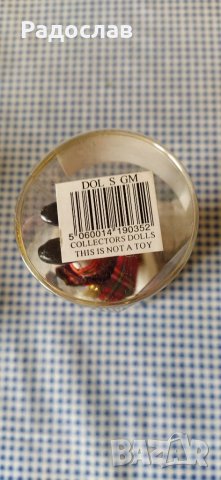 Английска стара колекционерска кукла, снимка 3 - Колекции - 28244358