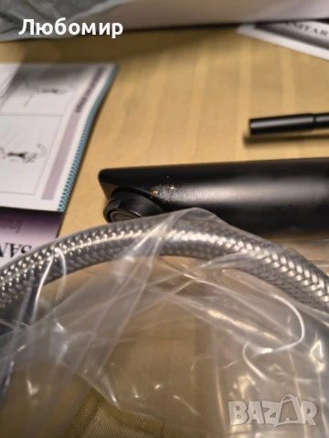 Смесител за мивка Rozin за баня с едноръкохватков механизъм, висок смесител за баня, смесител

, снимка 2 - Смесители - 50716022