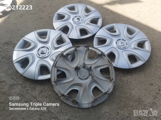 4 броя Оригинални тасове за Renault Clio 16, снимка 7 - Аксесоари и консумативи - 49630854