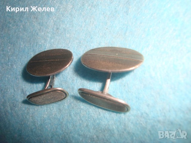 СТАРИННИ СРЕБЪРНИ БУТОНЕЛИ СРЕБРО 835 ГЕРМАНИЯ КОПЧЕТА за РЪКАВЕЛИ АРТ ДЕКО ВИНТИДЖ АКСЕСОАР 26260, снимка 10 - Антикварни и старинни предмети - 34634602