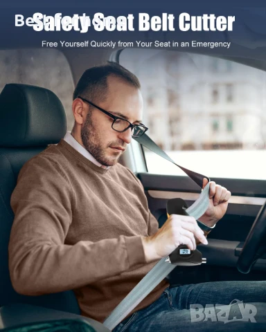 AUTDER 5-в-1 дигитален манометър за гуми с  LCD дисплей с подсветка , снимка 7 - Аксесоари и консумативи - 51040236