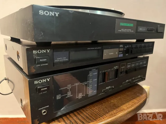 Sony TA X-310,  усилвател, грамофон, тунер, колони, снимка 3 - Аудиосистеми - 49609514