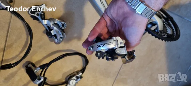 Групсет/монтаж Shimano Deore LX 3х9, снимка 3 - Части за велосипеди - 49295255