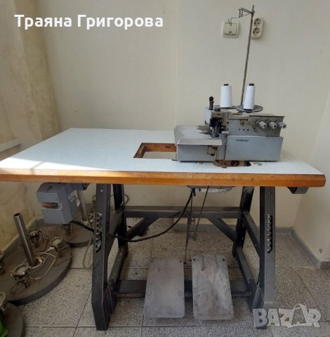 TEXTIMA Шевна машина – трифазна, триконечен оверлог, снимка 2 - Шивашки услуги - 43120005