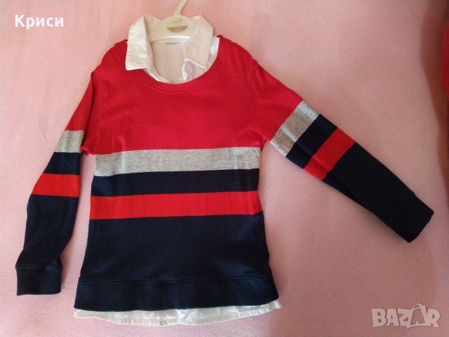 2 детски ризи с блузи, 116/ 122, снимка 3 - Стоки за близнаци - 40498644