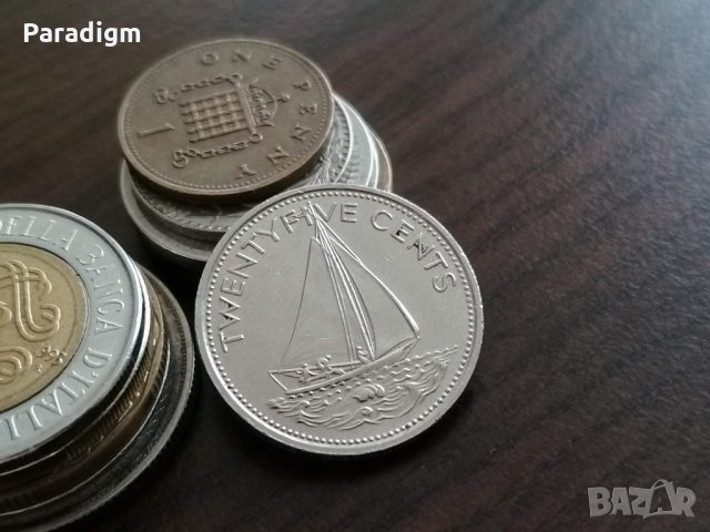 Монета - Бахамски острови - 50 цента | 1977г., снимка 1 - Нумизматика и бонистика - 35365551