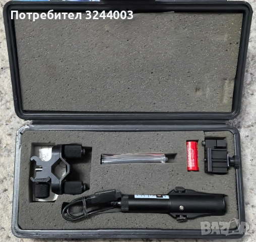 зелен лазерен прицел Beamshot, снимка 3 - Оборудване и аксесоари за оръжия - 53023160