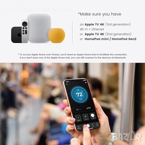 Нов Овлажнител за Голямо Помещение с Динамично осветление 5.5Л, снимка 3 - Други стоки за дома - 43070744