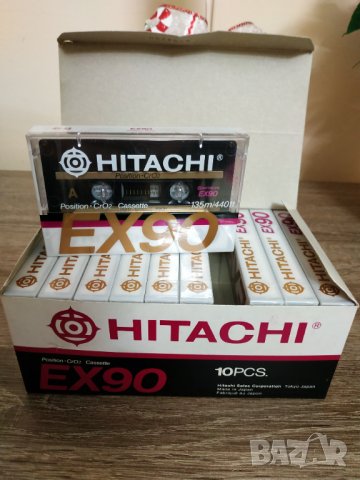 Аудио касети "HITACHI EX 90", снимка 1 - Аудио касети - 35018686