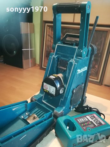 makita radio+makita charger+makita battery 0205211230, снимка 13 - Радиокасетофони, транзистори - 32740626