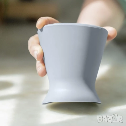 Поставка за бебешко шише Ingenuity Bokee Hands Free или чаша за пиене с една ръка, снимка 3 - Прибори, съдове, шишета и биберони - 51863236