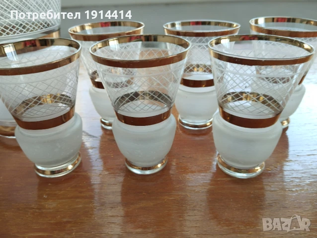 Сервизи за ракия, вино, уиски винтидж, снимка 10 - Сервизи - 50744146
