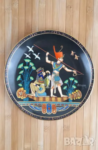 5 декоративни египетски чинии, снимка 2 - Декорация за дома - 49728478