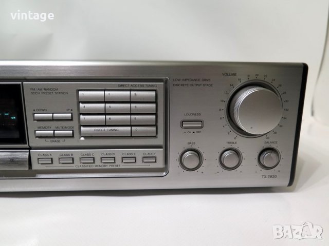 Onkyo TX-7820, снимка 3 - Ресийвъри, усилватели, смесителни пултове - 38306343