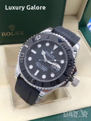 Mъжки часовник Rolex YACHT-MASTER 42MM с автоматичен механизъм, снимка 6 - Мъжки - 38415288