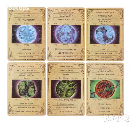 86 терапевтични оракул (таро) карти: Uncover your Past Lives Oracle, снимка 9 - Други игри - 36312861