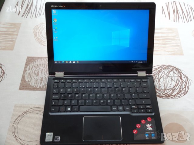 Таблет и Лаптоп 2в1 Lenovo Yoga 3 11 - 11.6" - Core M-5Y10c/RAM 8GB/SSD128GB, снимка 5 - Лаптопи за дома - 33544349
