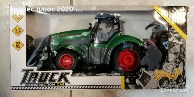Детски земеделски трактор с дистанционно управление, снимка 1 - Коли, камиони, мотори, писти - 43184337
