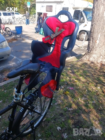 Детско столче за колело, предно или задно, снимка 5 - Аксесоари за велосипеди - 52105891