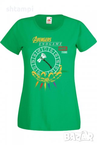 Дамска тениска Avengers End Game Thor,Филм,Игра,superhero,Изненада,Подарък,Повод,, снимка 7 - Тениски - 37727307