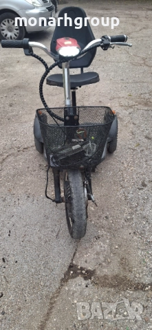 Електрическа триколка за възрастни + зарядно, снимка 14 - Инвалидни колички - 52085752