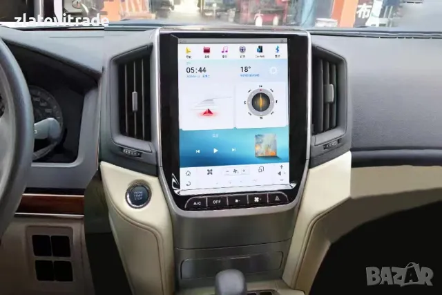 Toyota Land Cruiser 200, 2017-2019 - вертикална навигация 12.1",9840, снимка 4 - Навигация за кола - 47756378