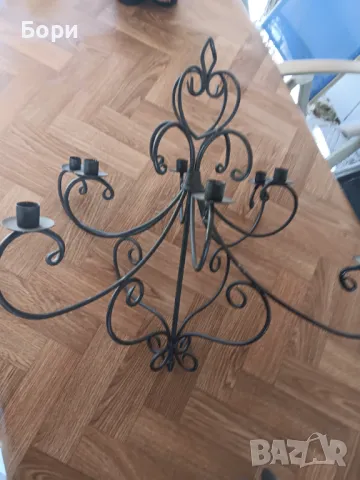 Немски висящ/таванен свещник , снимка 5 - Декорация за дома - 47498231