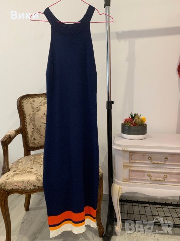 Дамска рокля плетиво размер S-M, снимка 2 - Рокли - 43989236