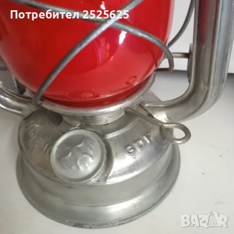 Газен фенер БАТ 158 - GDR, снимка 6 - Декорация за дома - 46885587