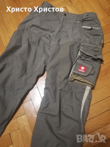 Мъжки работен 3/4 панталон Engelber Strauss ✔️ Размер 48 (М/L), снимка 2 - Панталони - 53307595