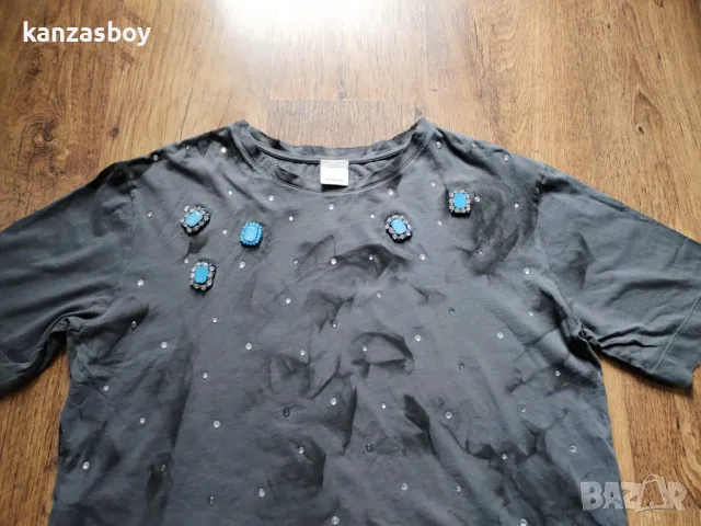 pinko - страхотна дамска тениска КАТО НОВА С, снимка 5 - Тениски - 49639028