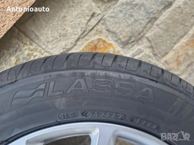 5x112 - 16 цола 5х112 5 x 112 audi оригинални 225 55 16 Lassa, снимка 8 - Гуми и джанти - 49424385