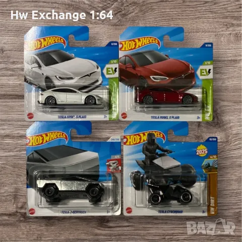 Hot wheels Tesla 
