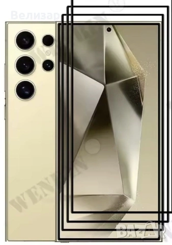 Samsung s24 ultra протектор за екран и гръб/калъф, снимка 3 - Резервни части за телефони - 53007475