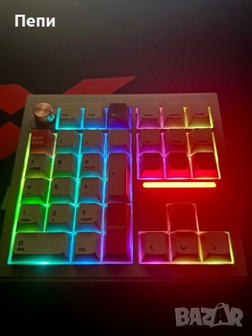 V33 30% Mechanical Keyboard – CNC Aluminum, QMK, Triple Mode