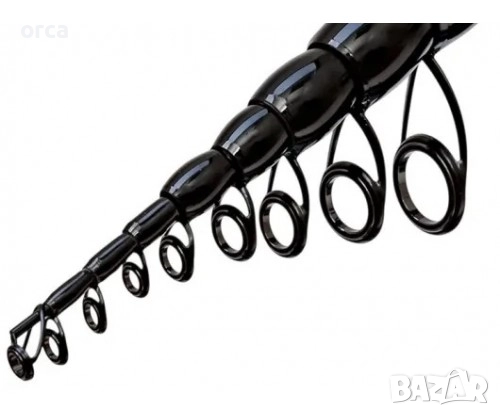 Въдица Okinwa Lance Telematch 4.00-4.20м 40-100г IM8 карбонова PRO, снимка 3 - Въдици - 52933610