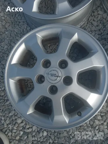 5x110..15цола 6j ET43 оригинални Опел , снимка 4 - Гуми и джанти - 47604750
