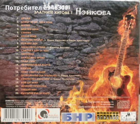 Мария Нейкова - Златните хитове 1(2009), снимка 2 - CD дискове - 43848270