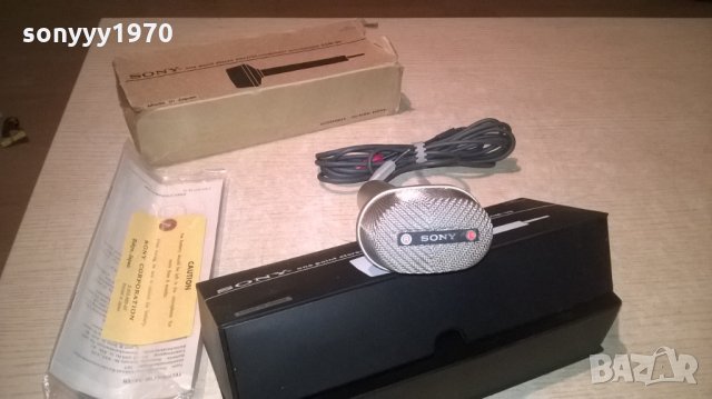 sony tokyo-made in japan-stereo microphone-внос франция