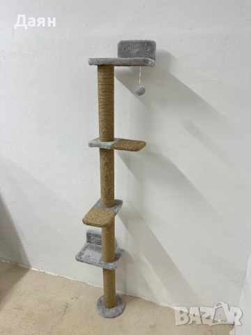 Котешко дърво PawHut, котешка катерушка 180см , снимка 6 - За котки - 52550245