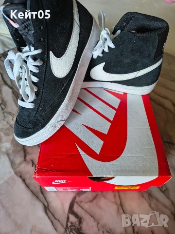 Nike - високи кецове,сникърси, естествена кожа, снимка 2 - Кецове - 53601260