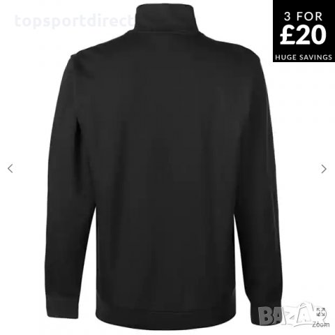 Спортно горнище с цип/висока яка Lonsdale 2stripe внос Англия., снимка 2 - Спортни дрехи, екипи - 28419799