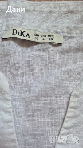 Висококачествен ленен потник DIKA, снимка 3 - Потници - 50917262