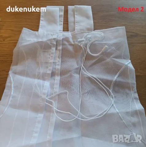 НОВА! Римска щора с халки, полупрозрачно перде с бродерия, снимка 5 - Пердета и завеси - 50020135