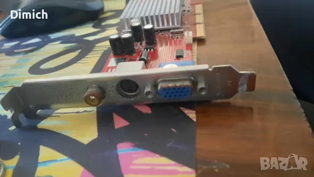 Видеокарта ATI Radeon 9200SE 64MB 64bit AGP, снимка 2 - Видеокарти - 47667091