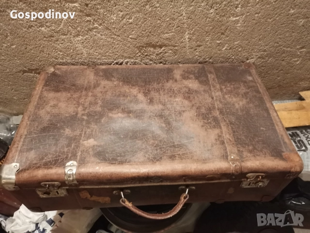 ретро куфари голям и малък, снимка 6 - Антикварни и старинни предмети - 52425041