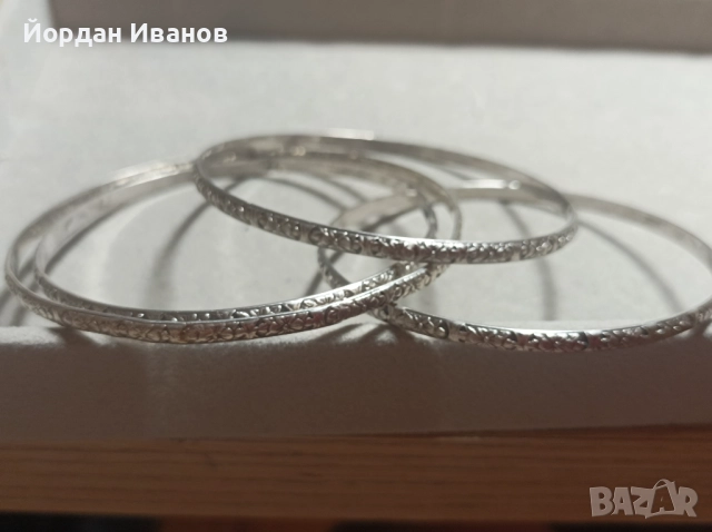 Сребърни български гривни-СБХ, снимка 2 - Гривни - 52271659